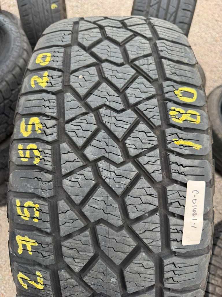 275/55R20 Pair (2 Used Tires) DeanTires Back Country AT2 - 📍 Commerce City