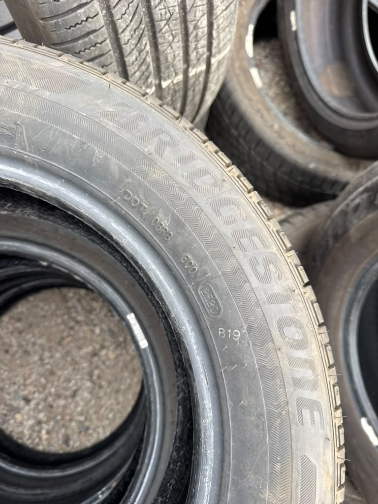 195/60R15 Set (4 Used Tires) Bridgestone Ecopia EP422 Plus