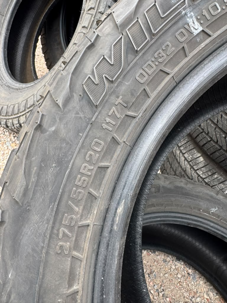 275/55R20 Pair (2 Used Tires) Falken WildPeak AT3W - 📍 Commerce City