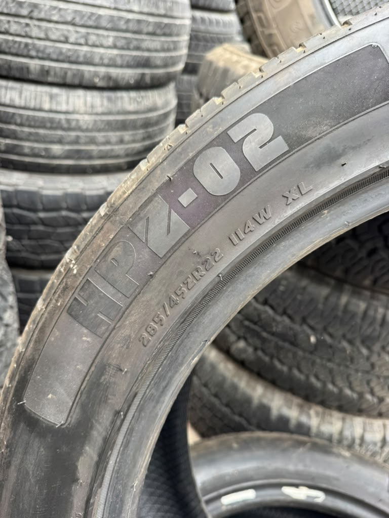 285/45R22 Pair (2 Used Tires) Advanta HPZ-02 - 📍 Commerce City
