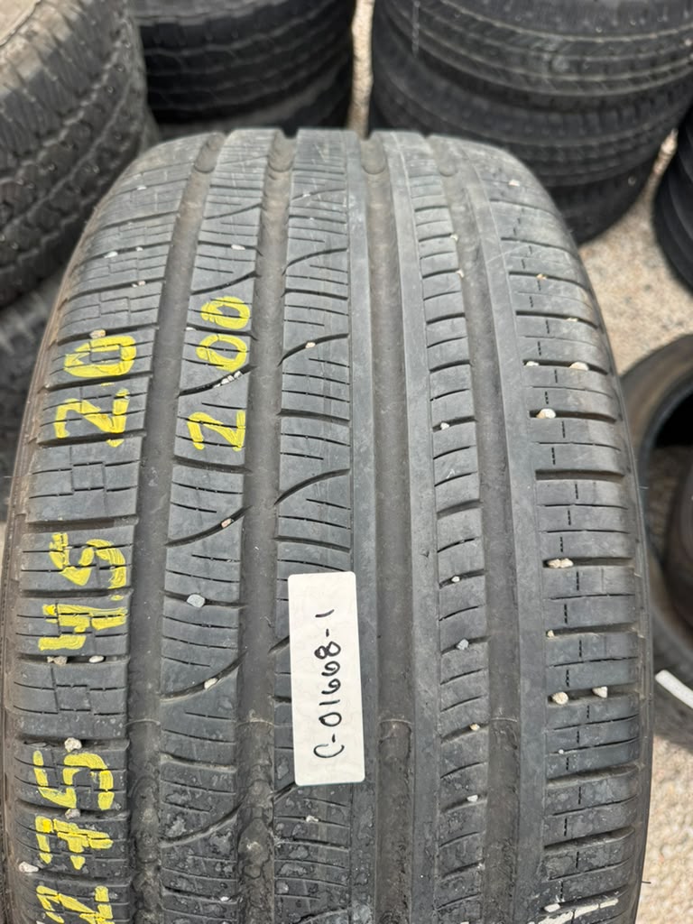 275/45R20 Pair (2 Used Tires) Pirelli Scorpion Verde - 📍 Commerce City