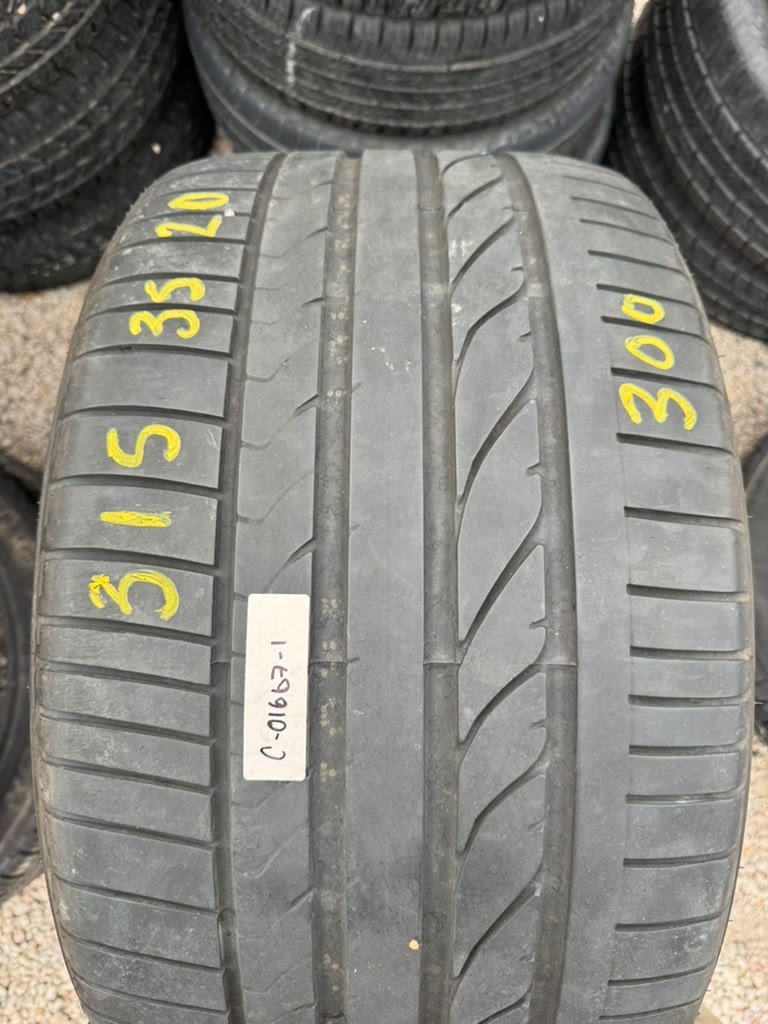 315/35R20 Pair (2 Used Tires) Bridgestone Dueler HP Sport - 📍 Commerce City