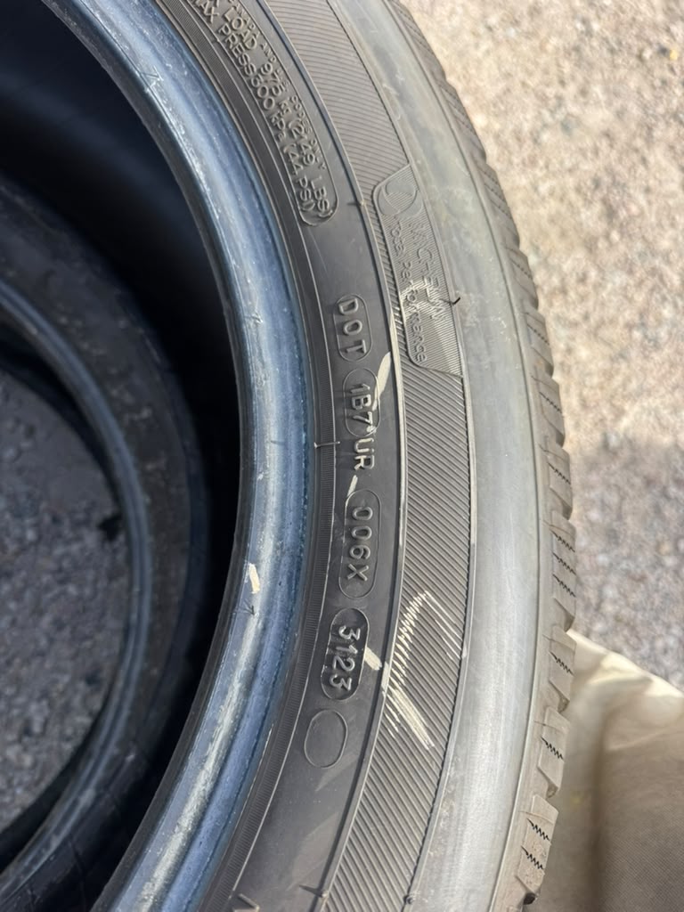 265/50R20 Pair (2 Used Tires) Michelin Defender LTX M/S - 📍 Commerce City
