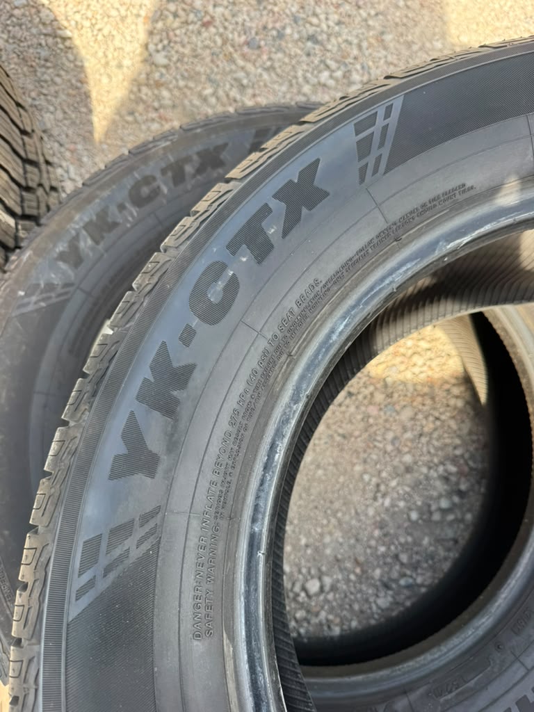 245/60R18 Pair (2 Used Tires) Yokohama YK-CTX - 📍 Commerce City