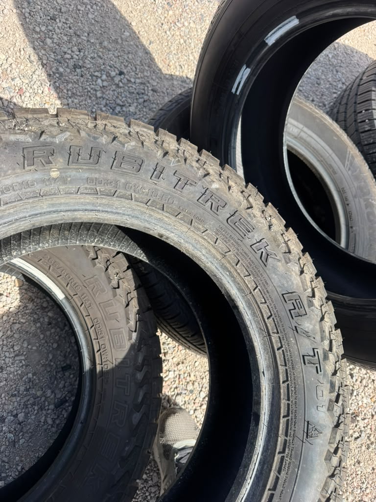 265/60R18 Pair (2 Used Tires) Falken Rubitrek - 📍 Commerce City
