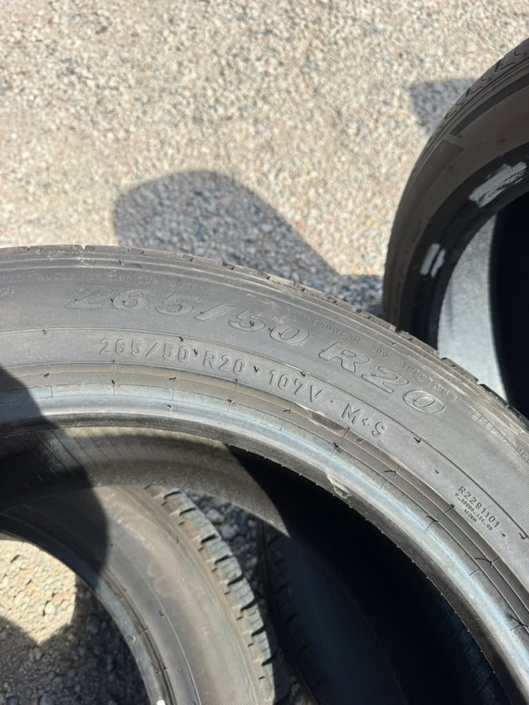 265/50R20 Pair (2 Used Tires) Pirelli Scorpion Verde - 📍 Commerce City