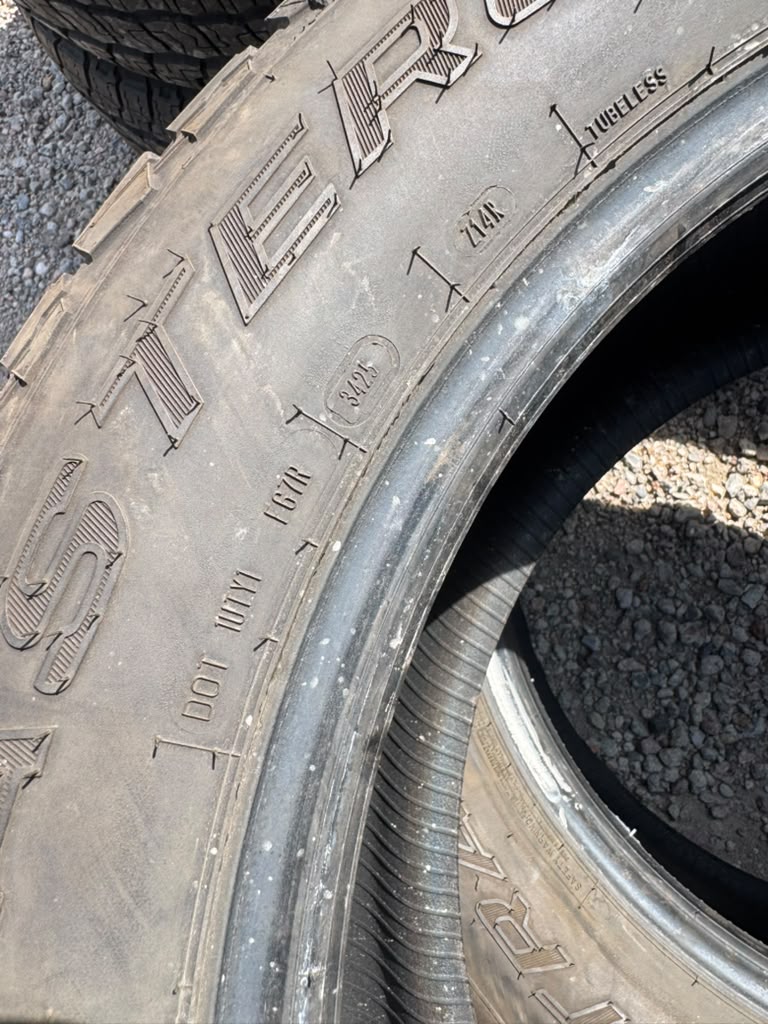 275/55R20 Pair (2 Used Tires) Mastercraft Courser Trail - 📍 Commerce City