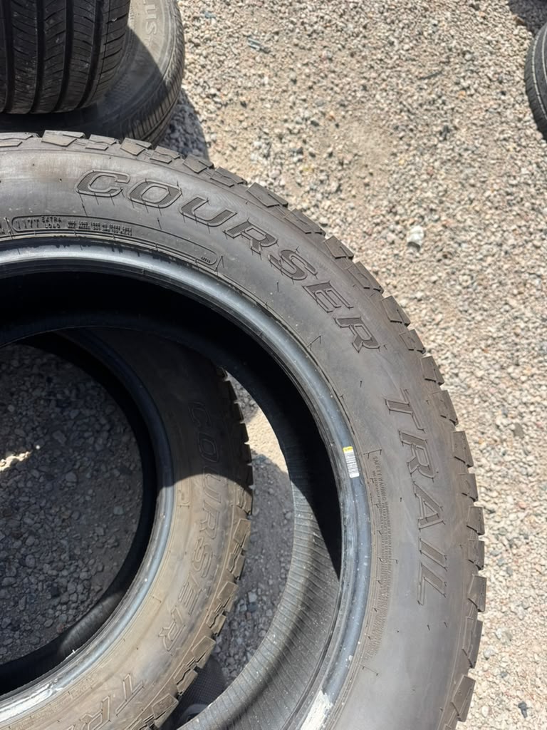 275/55R20 Pair (2 Used Tires) Mastercraft Courser Trail - 📍 Commerce City