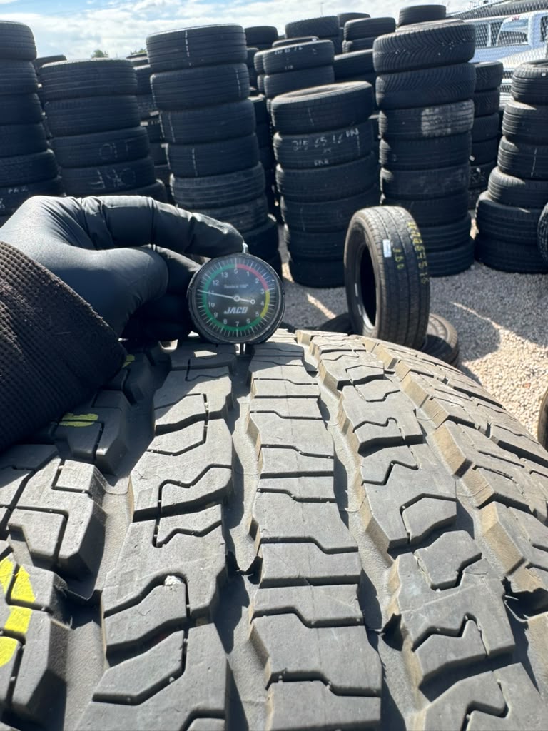 265/65R18 Set (4 Used Tires) Goodyear Wrangler Territory AT - 📍 Commerce City