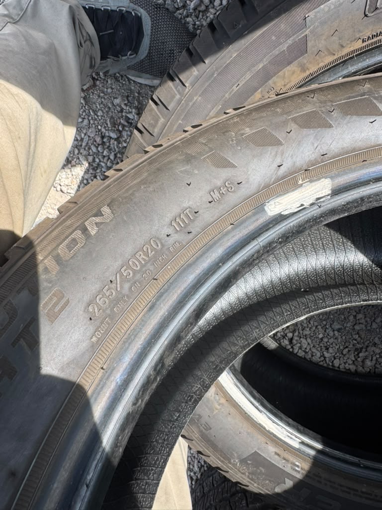 265/50R20 Pair (2 Used Tires) Cooper Evolution HT2 - 📍 Commerce City