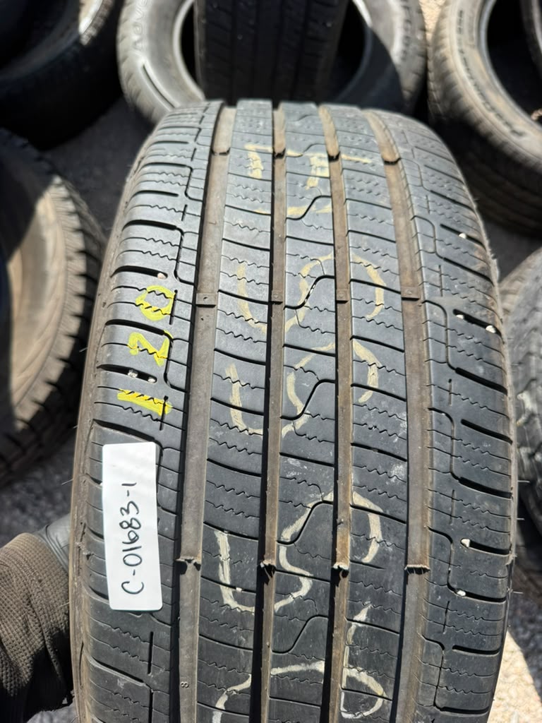225/55R17 Pair (2 Used Tires) DeanTires Road Control 2