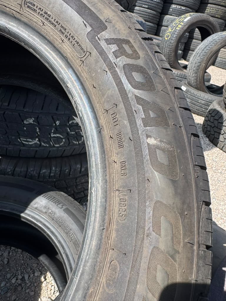 225/55R17 Pair (2 Used Tires) DeanTires Road Control 2