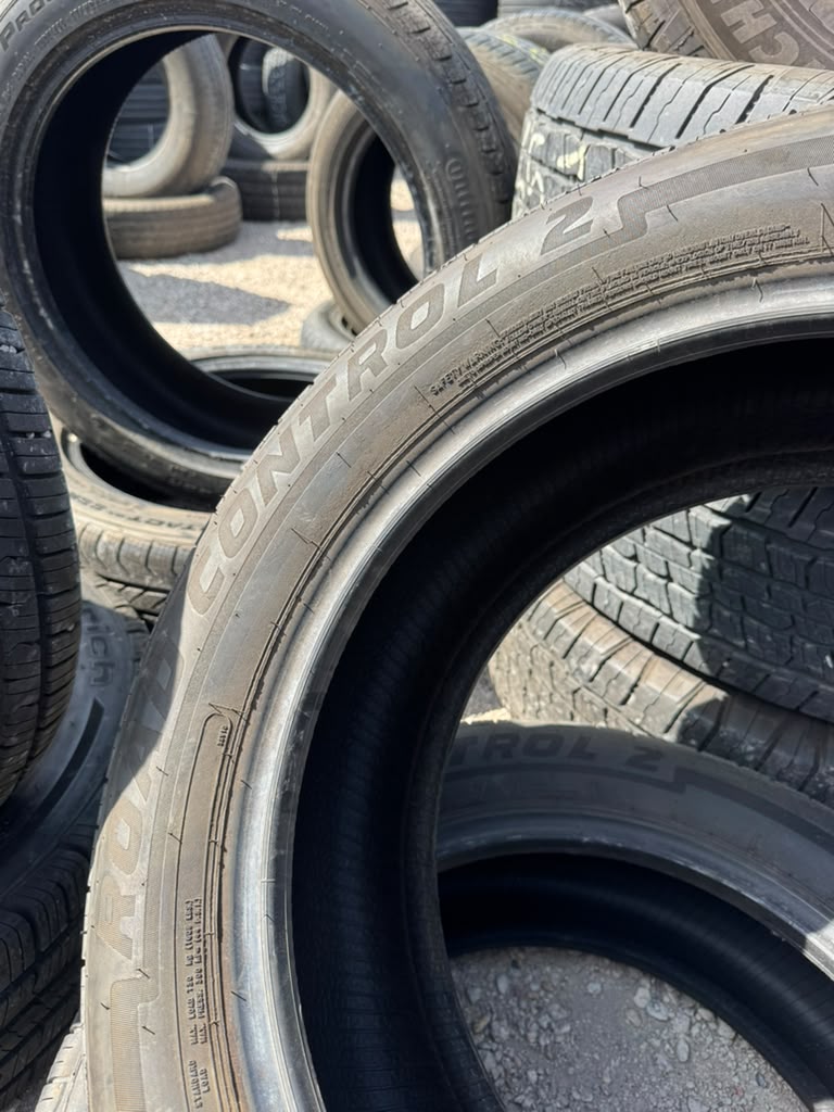 225/55R17 Pair (2 Used Tires) DeanTires Road Control 2
