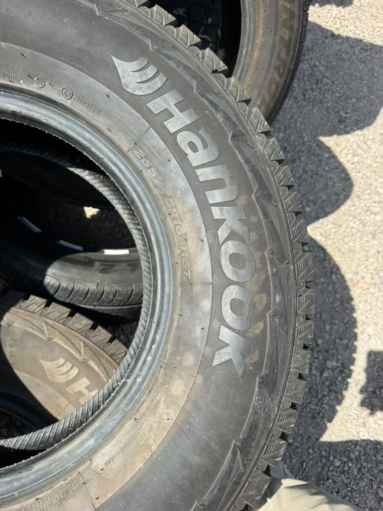 265/75R16 Pair (2 Used Tires) Hankook Pike IW11 - 📍 Commerce City