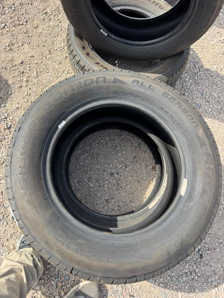 225/65R17 Pair (2 Used Tires) Arizonian Silver Edition