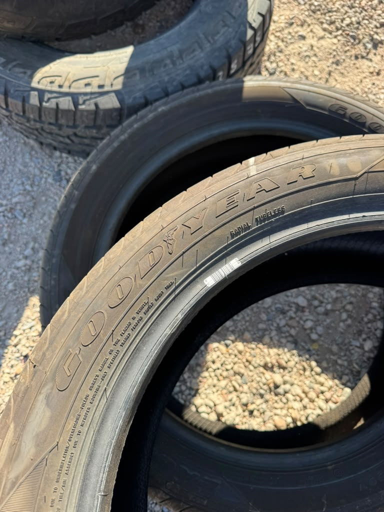 245/45R20 Pair (2 Used Tires) Goodyear Eagle Touring - 📍 Commerce City