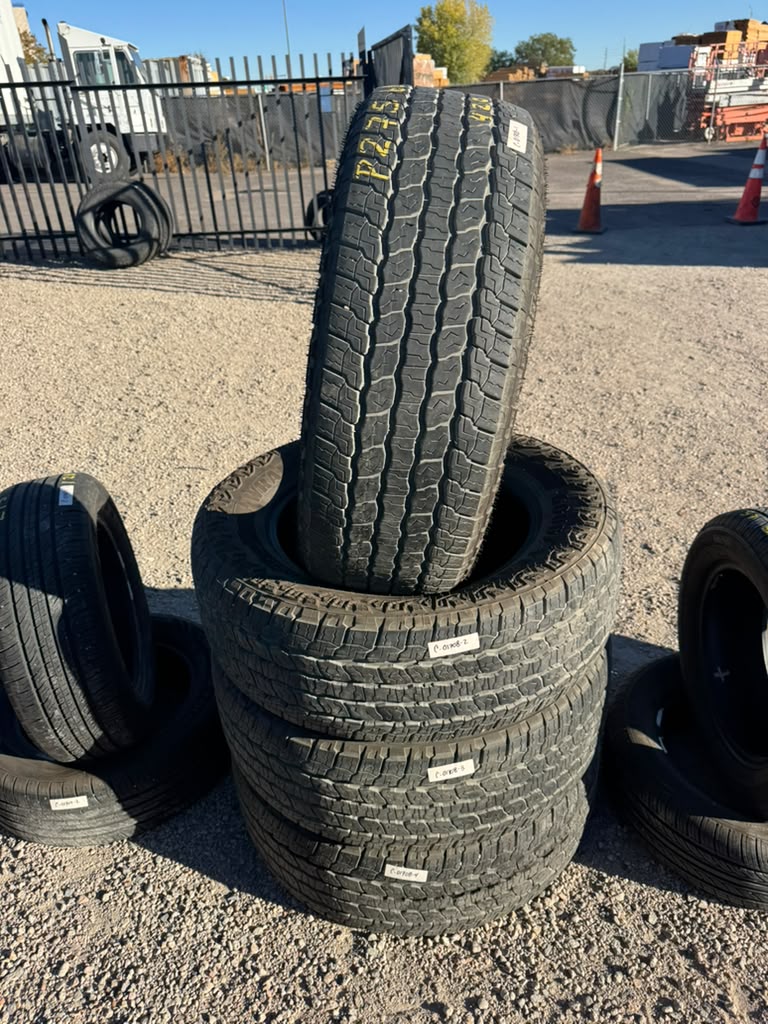 275/60R20 Set (4 Used Tires) Goodyear Territory - 📍 Commerce City