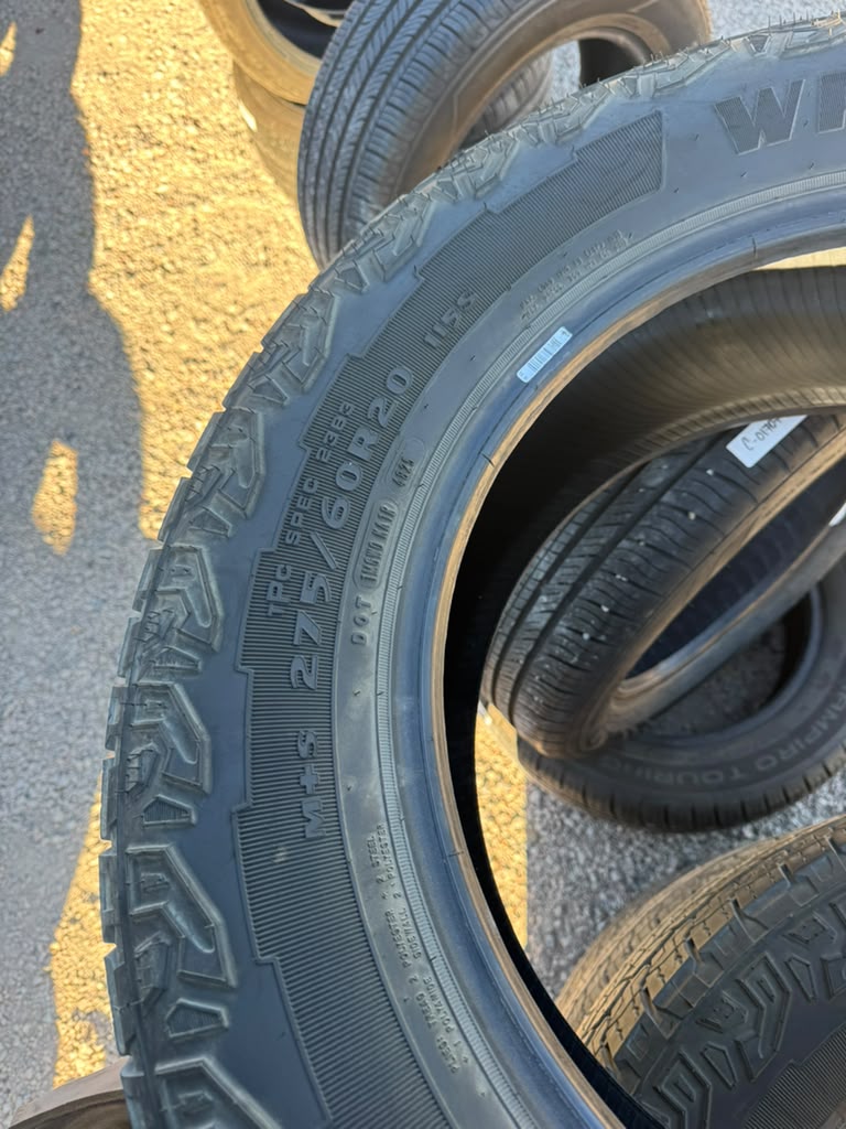 275/60R20 Set (4 Used Tires) Goodyear Territory - 📍 Commerce City