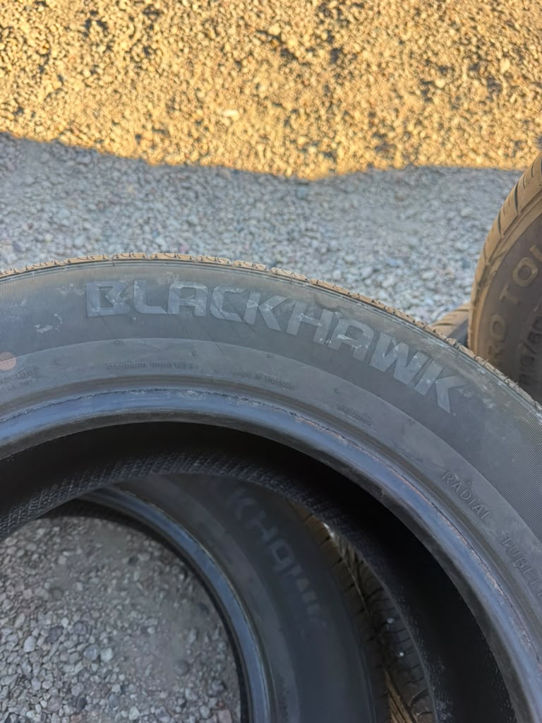 215/60R16 Pair (2 Used Tires) Blackhawk Street-H HH11
