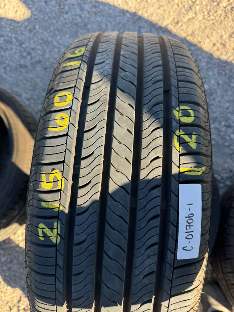 215/60R16 Pair (2 Used Tires) Blackhawk Street-H HH11