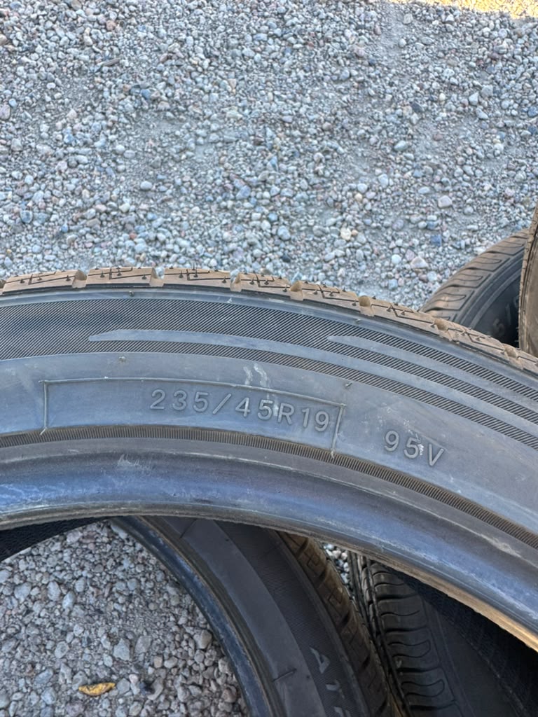 235/45R19 Pair (2 Used Tires) Sailun Atrezzo - 📍 Commerce City