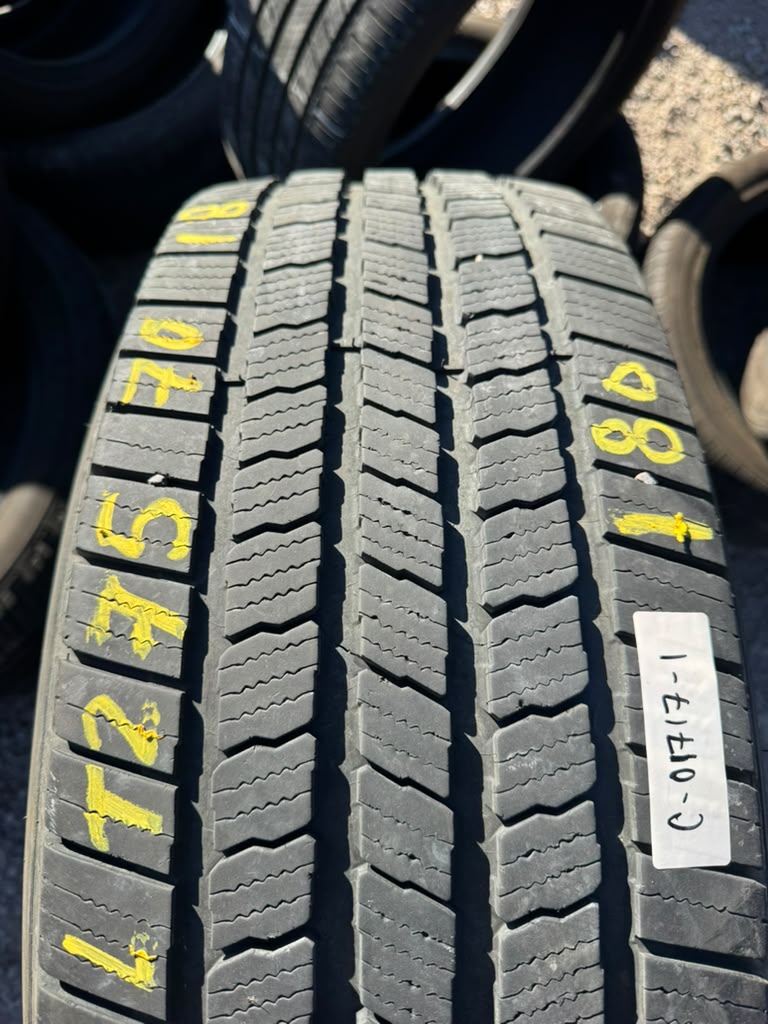 LT275/70R18 Pair (2 Used Tires) Michelin Defender LTX M/S - 📍 Commerce City