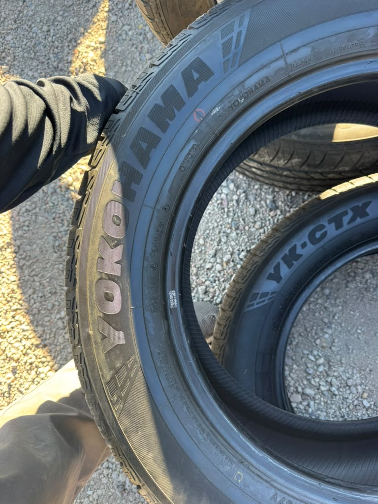 235/60R18 Pair (2 Used Tires) Yokohama YK-CTX - 📍 Commerce City