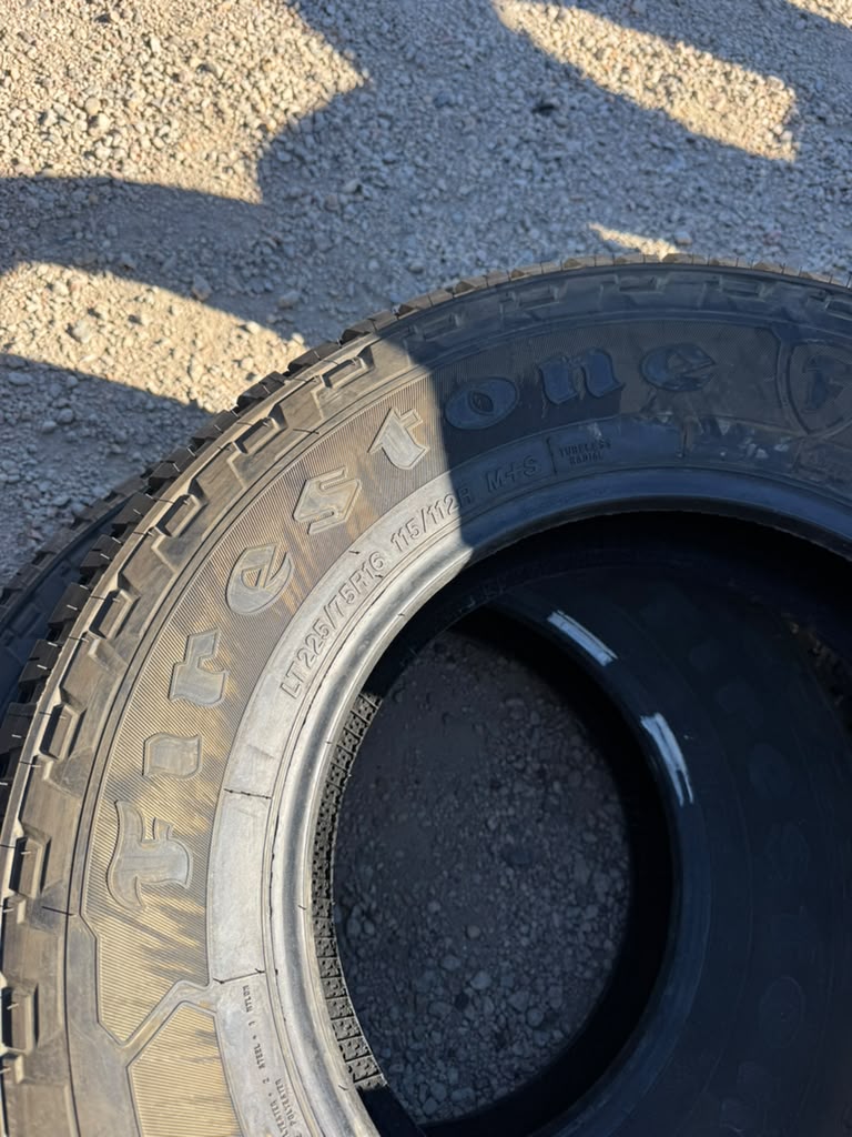 LT225/75R16 Pair (2 Used Tires) Firestone Transforce AT2 - 📍 Commerce City