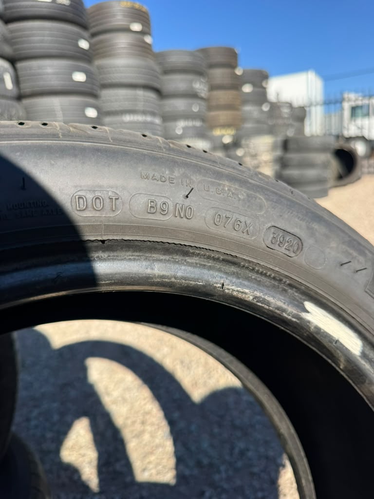215/45R17 Pair (2 Used Tires) Michelin Premier