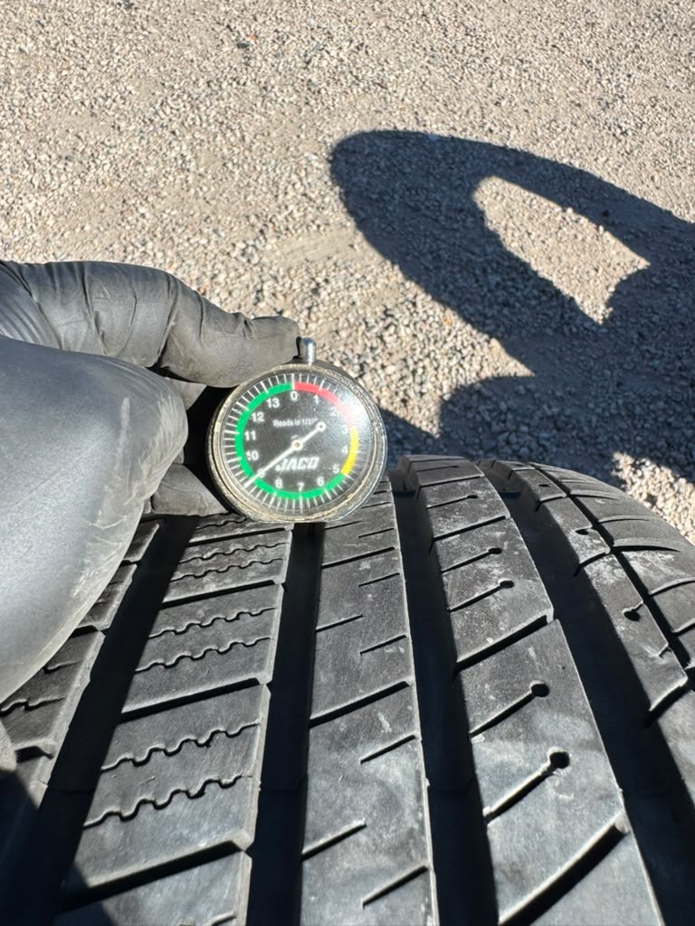 225/45R17 Pair (2 Used Tires) Kumho Ecsta LX