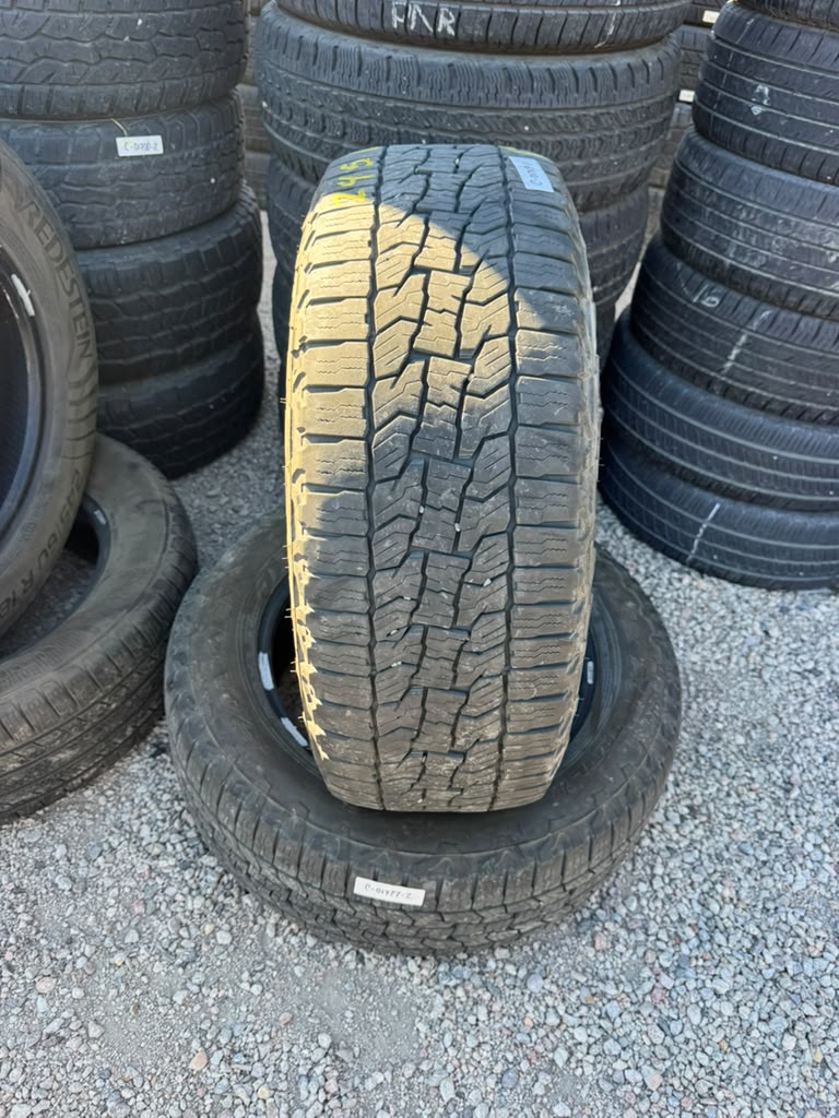 245/60R18 Pair (2 Used Tires) Falken WildPeak Trail - 📍 Commerce City