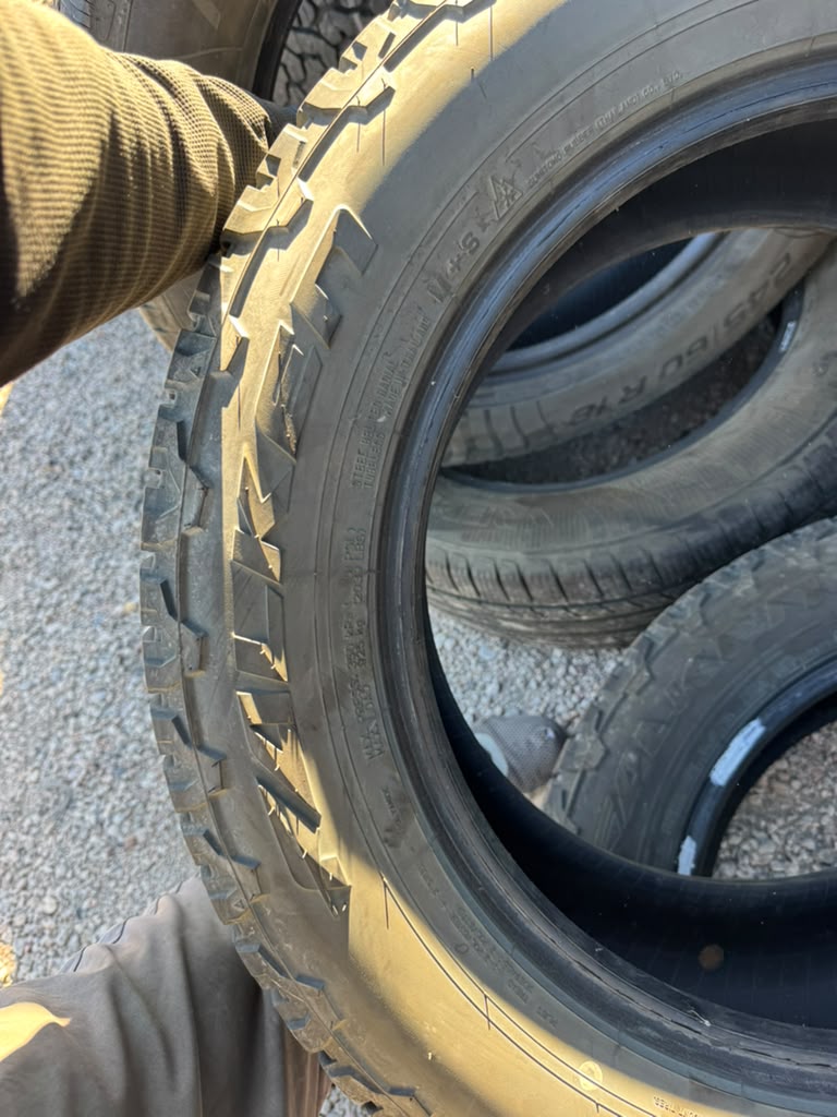 245/60R18 Pair (2 Used Tires) Falken WildPeak Trail - 📍 Commerce City