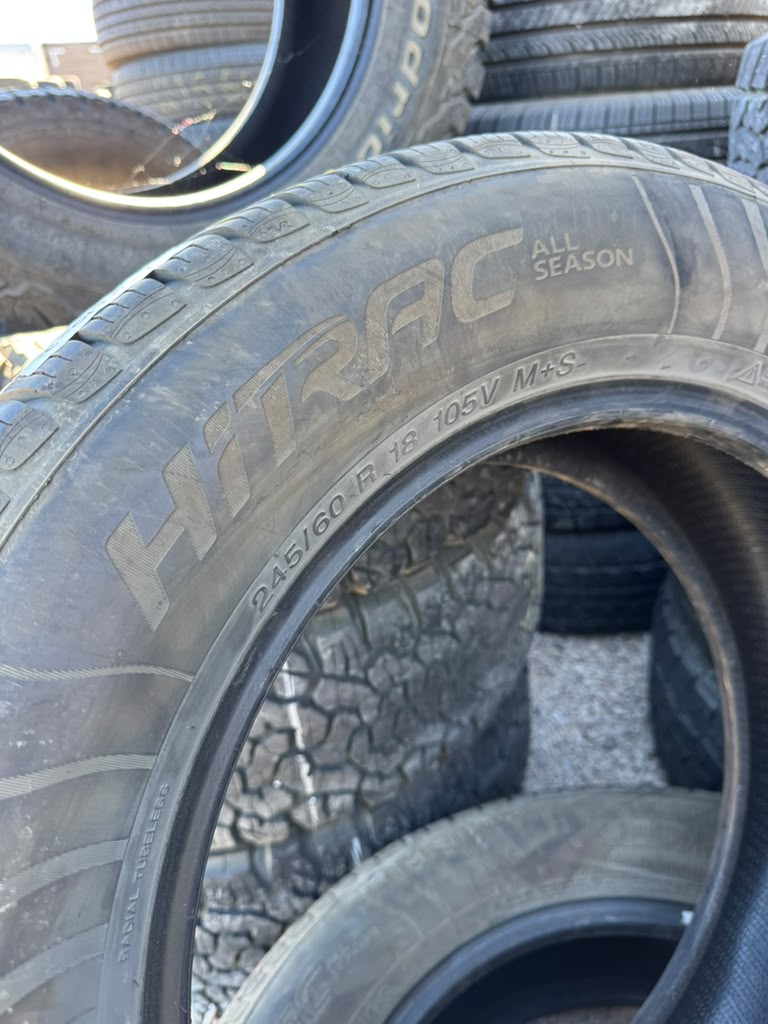 245/60R18 Pair (2 Used Tires) Vredstein HiTrac - 📍 Commerce City