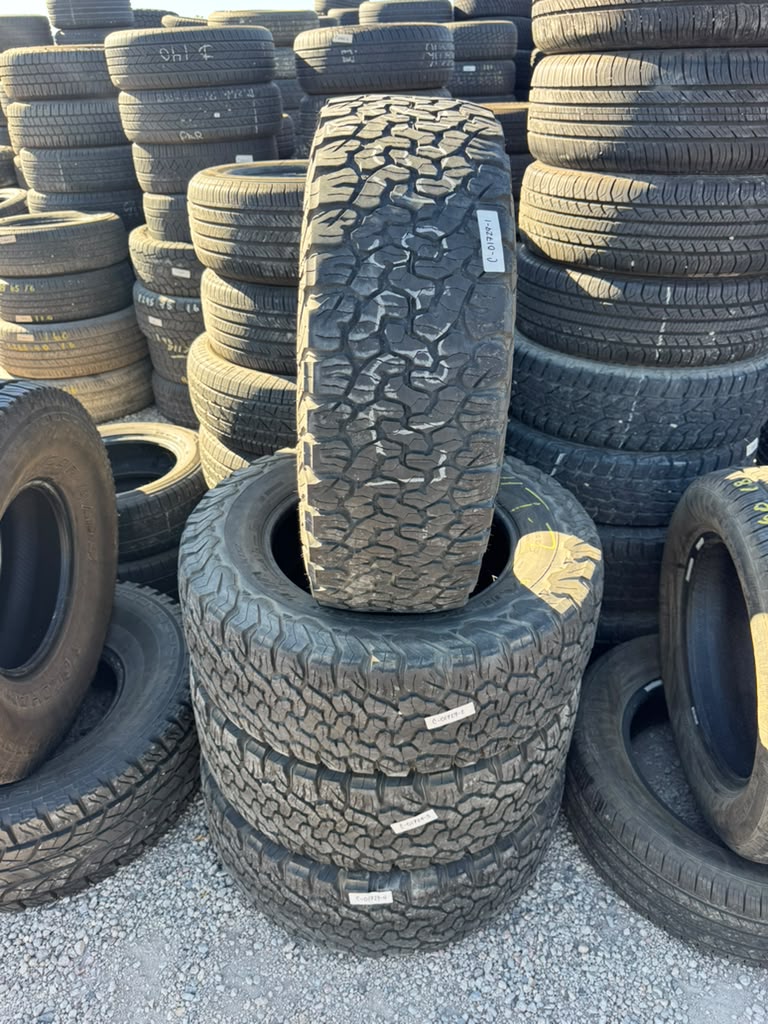 LT275/65R18 Set (4 Used Tires) Bfgoodrich KO2 - 📍 Commerce City