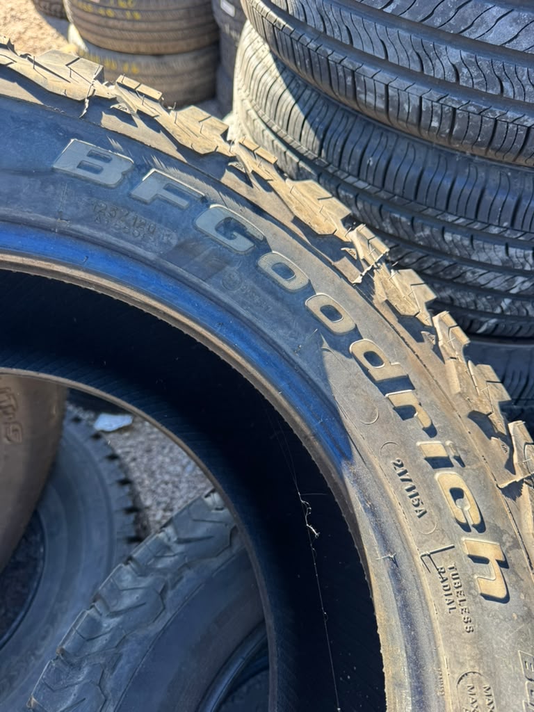 LT275/65R18 Set (4 Used Tires) Bfgoodrich KO2 - 📍 Commerce City