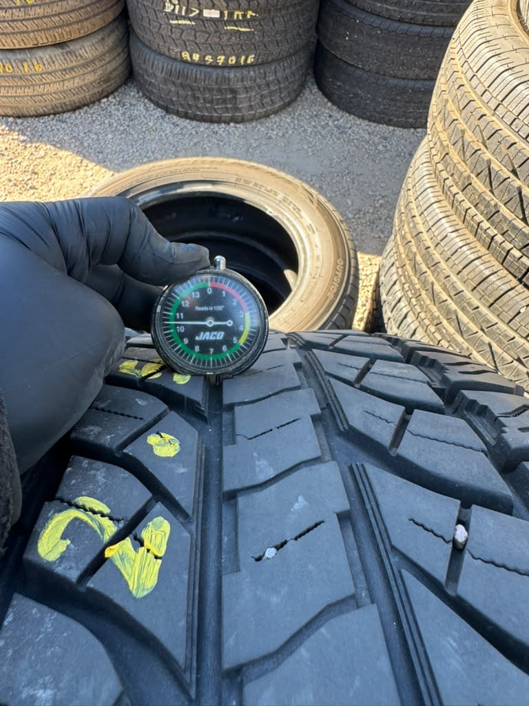 LT33X12.50R15 Pair (2 Used Tires)Yokohama Geolandar AT-S - 📍 Commerce City