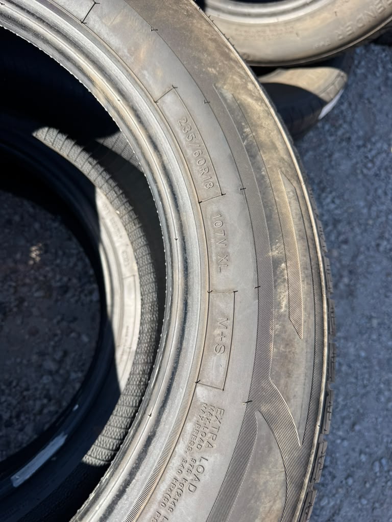 235/60R18 Pair (2 Used Tires) Sailun Atrezzo TCON - 📍 Commerce City