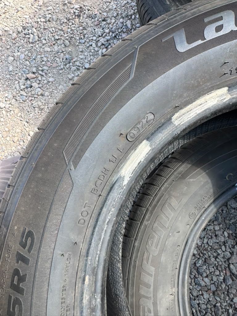 195/65R15 Pair (2 Used Tires) Laufenn G Fit