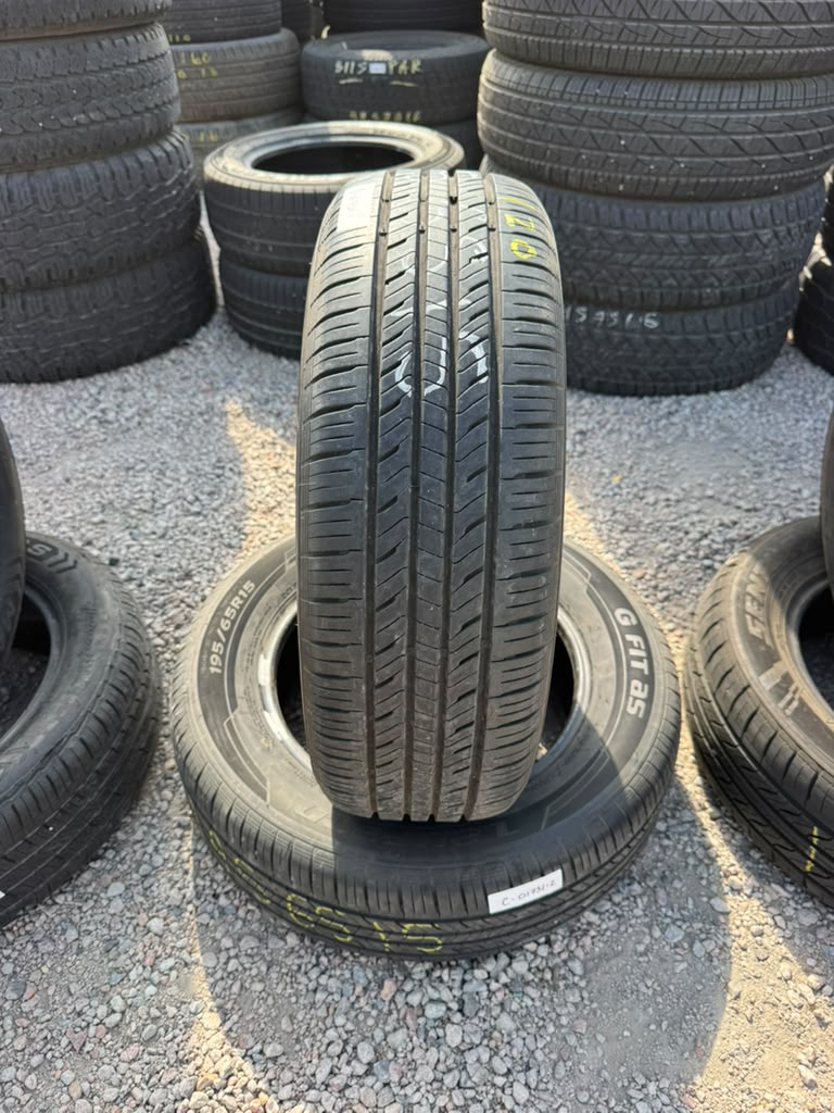 195/65R15 Pair (2 Used Tires) Laufenn G Fit