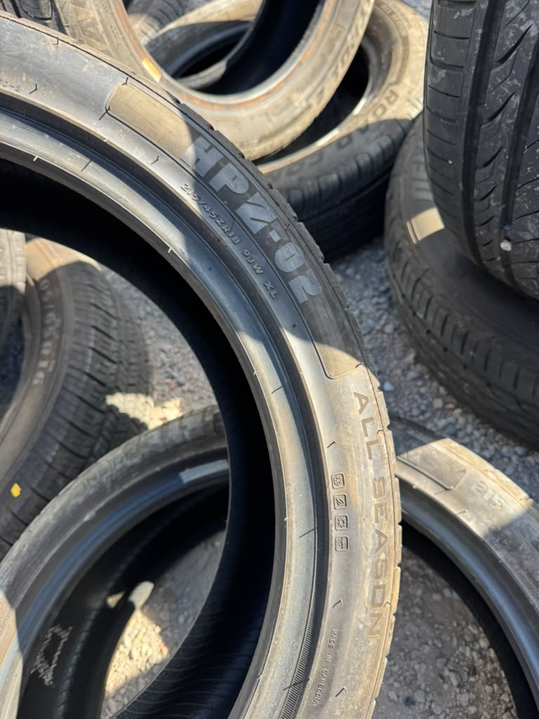 215/45R18 Pair (2 Used Tires) Advanta HPZ-02