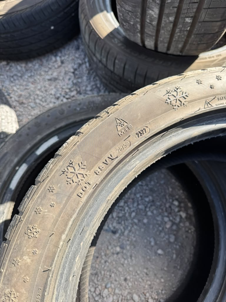235/45R18 Pair (2 Used Tires) Petlas Snow Master W651 - 📍 Commerce City