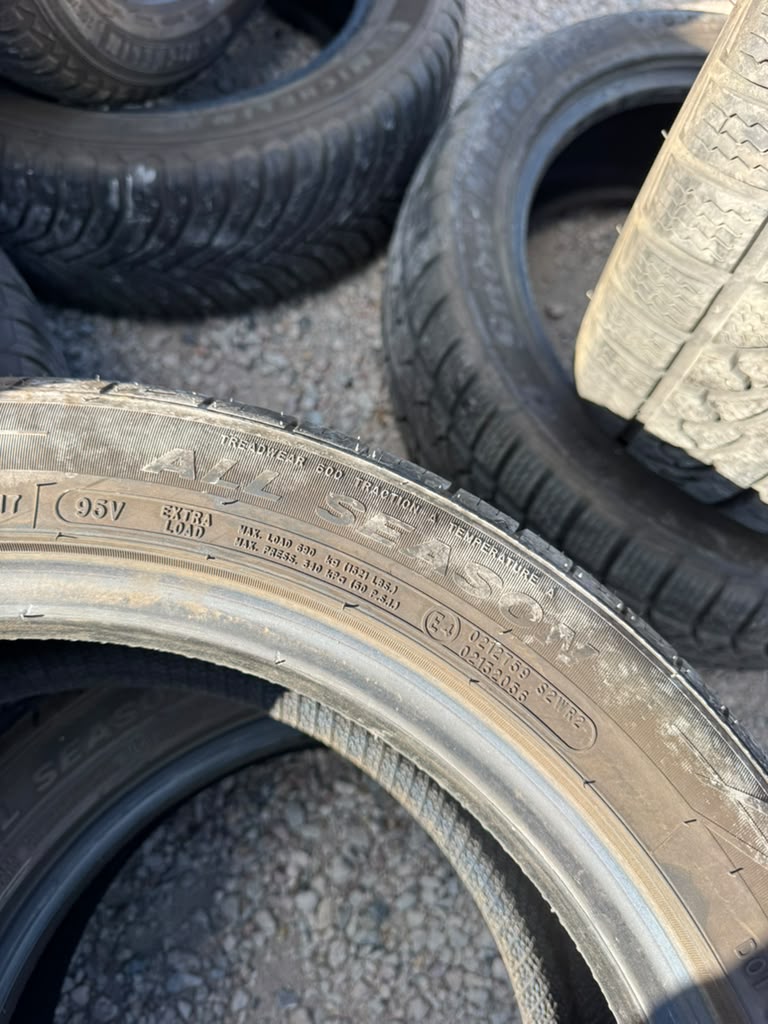 215/50R17 Pair (2 Used Tires) Fortune Perfectus FSR602
