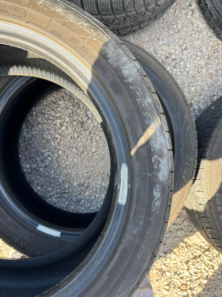 215/50R17 Pair (2 Used Tires) Fortune Perfectus FSR602