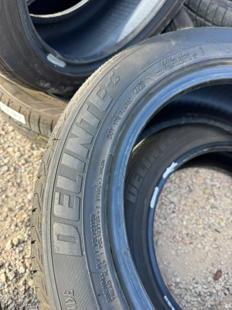 205/55R16 Pair (2 Used Tires) Delinte DH2
