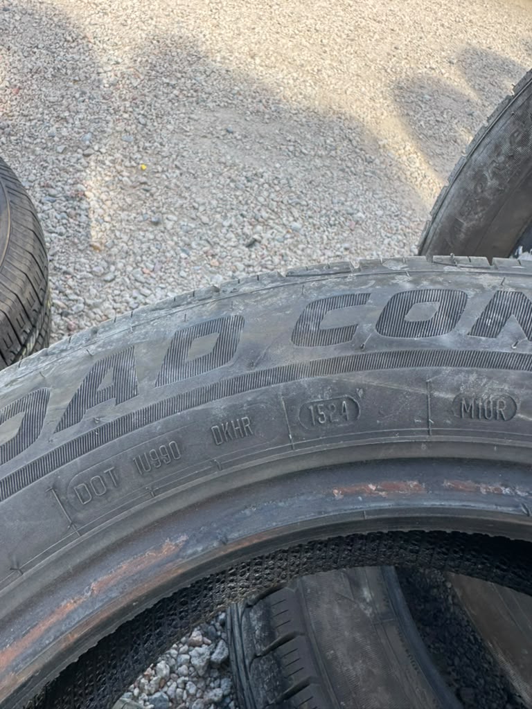 185/60R15 Pair (2 Used Tires) DeanTires RoadControl 2