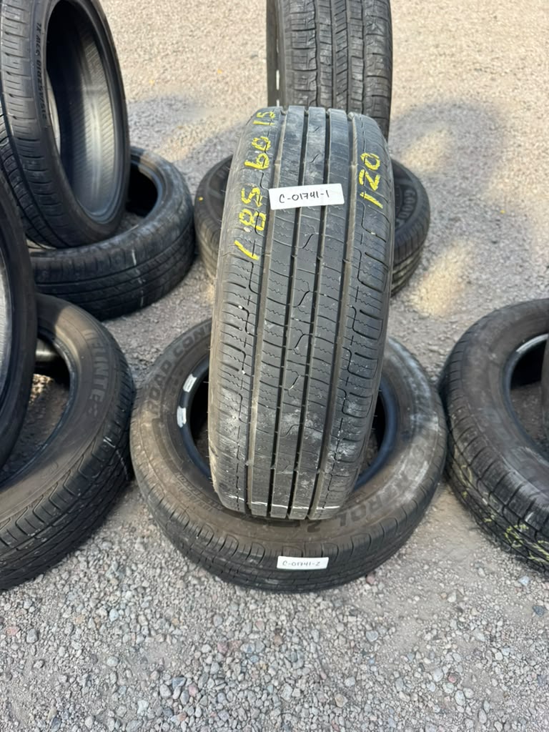 185/60R15 Pair (2 Used Tires) DeanTires RoadControl 2