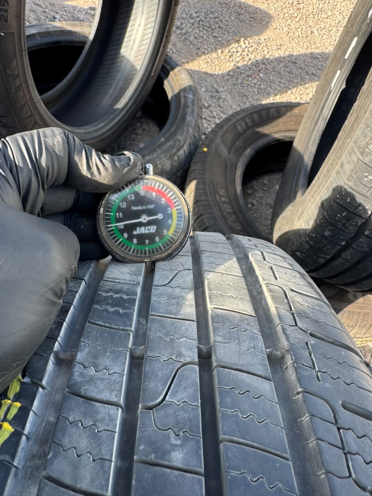 185/60R15 Pair (2 Used Tires) DeanTires RoadControl 2