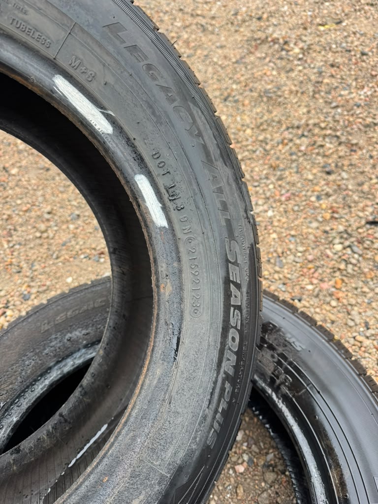 195/65R15 Pair (2 Used Tires) Big O Legacy