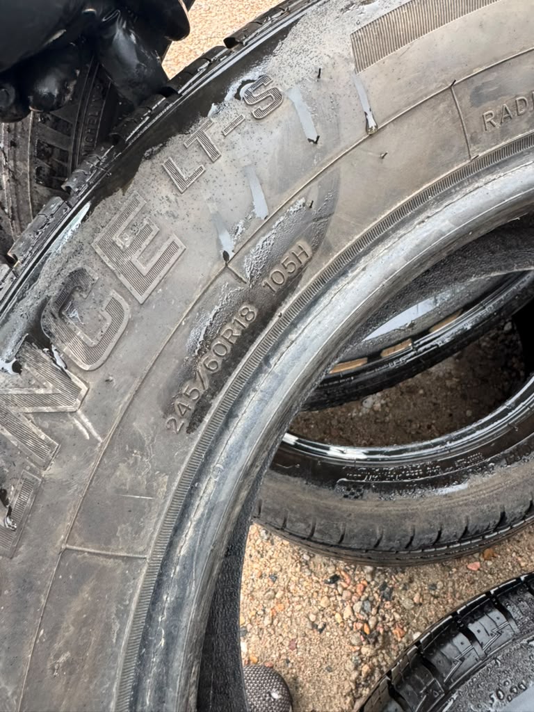 245/60R18 Pair (2 Used Tires) Caldera Confidence LT-S - 📍 Commerce City