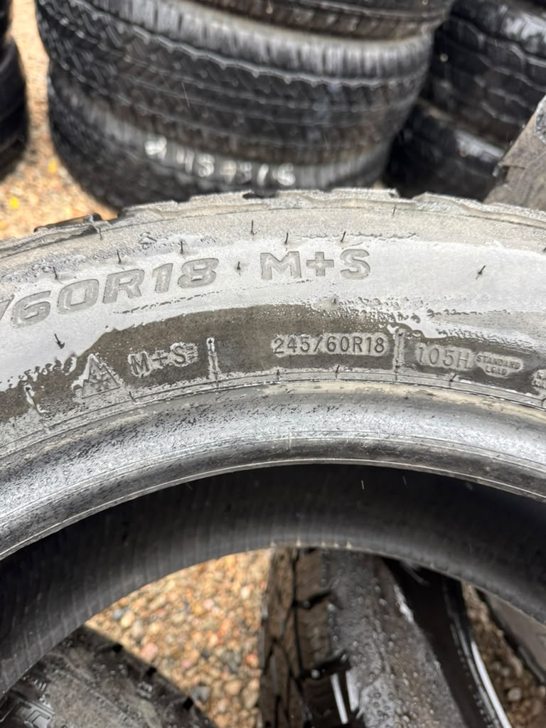 245/60R18 Pair (2 Used Tires) DeanTires Back Country - 📍 Commerce City